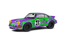 Indlæs billede til gallerivisning PORSCHE 911 RSR COUPE N 3 HAPPY TRIBUTE 1973 PURPLE GREEN 1:18