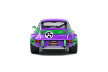 Indlæs billede til gallerivisning PORSCHE 911 RSR COUPE N 3 HAPPY TRIBUTE 1973 PURPLE GREEN 1:18