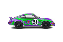 Indlæs billede til gallerivisning PORSCHE 911 RSR COUPE N 3 HAPPY TRIBUTE 1973 PURPLE GREEN 1:18