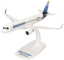 Indlæs billede til gallerivisning AIRBUS A320 Discover Airlines hvid/blå/gul 1:200