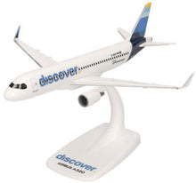 Indlæs billede til gallerivisning AIRBUS A320 Discover Airlines hvid/blå/gul 1:200