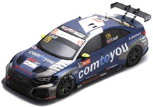 Indlæs billede til gallerivisning Audi RS 3 LMS #179 ROB HUFF 3rd RACE 1 TCR WORLD TOUR MACAU 2023 mørk blå/hvid/grå 1:43
