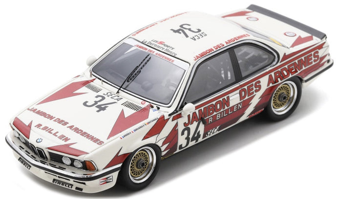 BMW 635 Csi N.34 24 H SPA 1984 J.P.JARIER-H.HUYSMAN-J.P.MALCHER 1:43