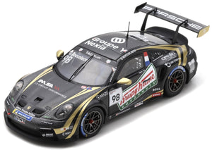 PORSCHE 911 992 GT3 CUP N 98 FRANCE CHAMPION PORSCHE CARRERA CUP 2023 DORIAN BOCCOLACCI BLACK 1:43