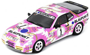 Porsche 944 TURBO CUP #1 1987 lyserød/hvid 1:43