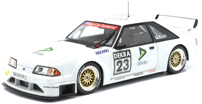 MERCEDES BENZ 190E EVO2 TEAM ZAKSPEED RACING N 20 NORISRING RACE DTM 1991 MICHAEL SCHUMACHER WHITE GREEN 1:18