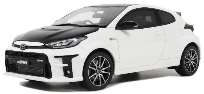 TOYOTA YARIS GRMN RALLY PACKAGE 2022 WHITE BLACK 1:18