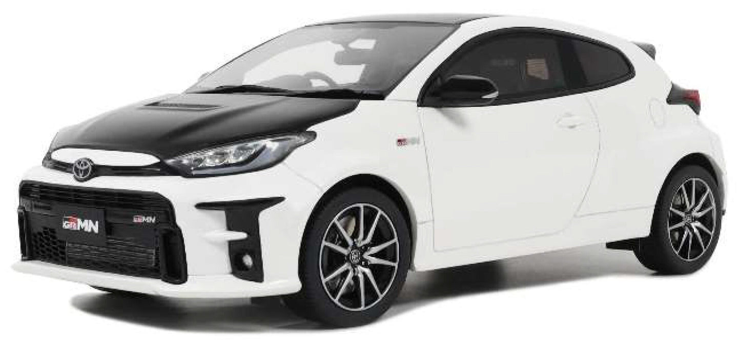 TOYOTA YARIS GRMN RALLY PACKAGE 2022 WHITE BLACK 1:18