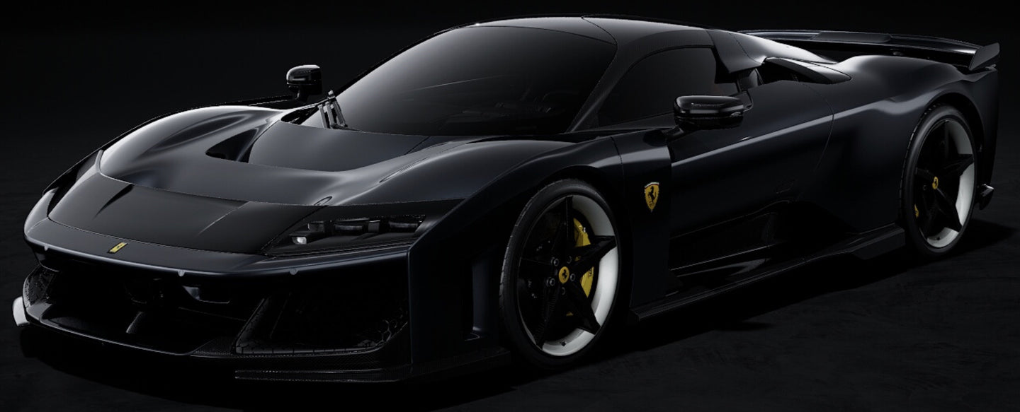 FERRARI F80 2024 CANNA DI FUCILE - GUN METAL GREY 1:43