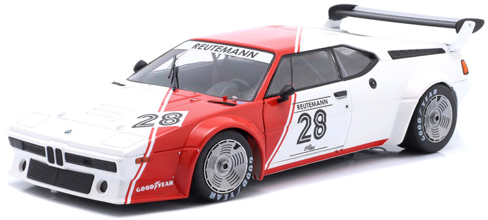 BMW M1 PROCAR #28 CARLOS REUTEMANN PROCAR SERIES 1979 hvid/rød 1:18