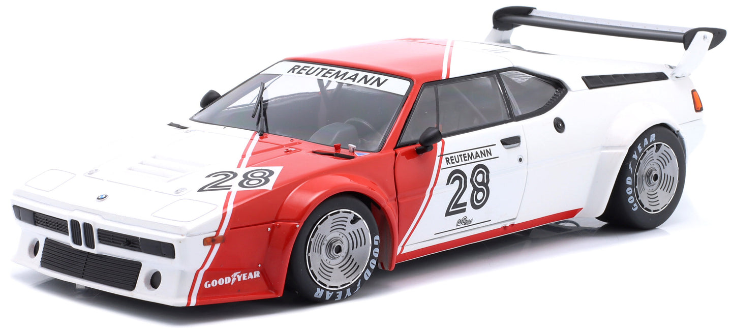 BMW M1 PROCAR #28 CARLOS REUTEMANN PROCAR SERIES 1979 hvid/rød 1:18