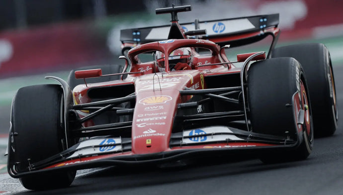 FERRARI F1 SF-24 TEAM SCUDERIA FERRARI N 16 3rd MEXICO GP 2024 CHARLES LECLERC RED WHITE BLACK 1:43