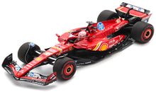 Indlæs billede til gallerivisning FERRARI F1 SF-24 TEAM SCUDERIA FERRARI N 16 3rd MEXICO GP 2024 CHARLES LECLERC WITH SHOWCASE RED WHITE BLACK 1:18