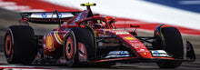Indlæs billede til gallerivisning FERRARI F1 SF-24 TEAM SCUDERIA FERRARI N 55 2nd AUSTIN USA GP 2024 CARLOS SAINZ RED WHITE BLACK 1:43