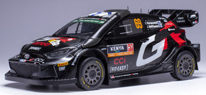 Toyota GR Yaris Rally1 Hybrid , #69 Winer Safari Rally Kenya 2024 sort 1:18