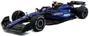 WILLIAMS FW46 F1 TEAM #2 LOGAN SARGEANT SAUDI ARABIA GP 2024 mørk blå/sort 1:18
