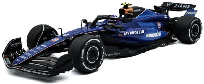 WILLIAMS FW46 F1 TEAM #2 LOGAN SARGEANT SAUDI ARABIA GP 2024 mørk blå/sort 1:18