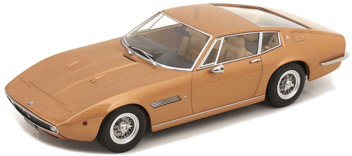 Maserati GHIBLI COUPE 1969 guld metallic 1:18