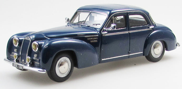 DELAGE D6-3L AUTOBINEAU SEDAN CLOSED ROOF 1948 BLUE 1:43