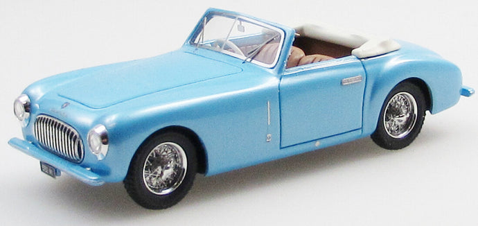 CISITALIA 202 SC STABILIMENTI FARINA CABRIOLET CLOSED 1947 GREEN CREAM 1:43