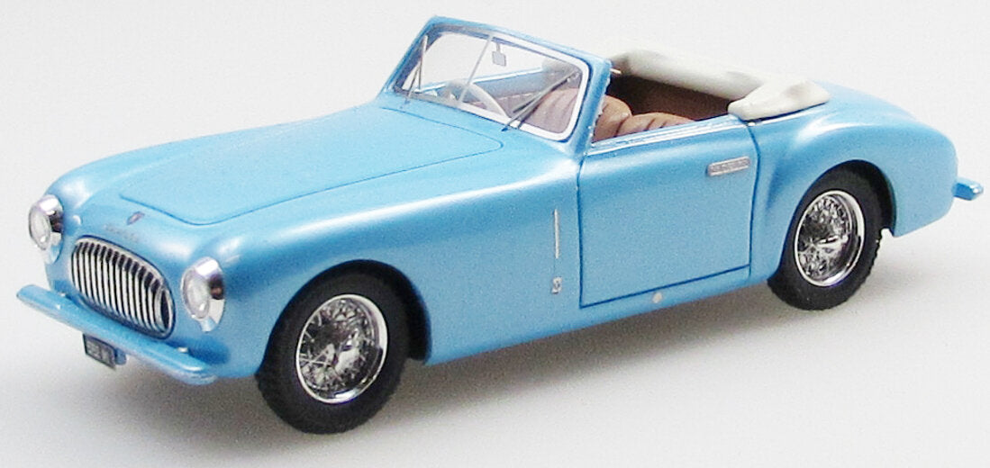 CISITALIA 202 SC STABILIMENTI FARINA CABRIOLET CLOSED 1947 GREEN CREAM 1:43