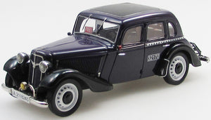 Adler TRUMPF JUNIOR 4 DOORS SEDAN - TAXI BERLIN 1937 mørk lilla/sort 1:43