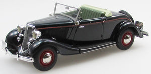 Ford MODEL 18 ROADSTER 1933 sort/rød 1:43