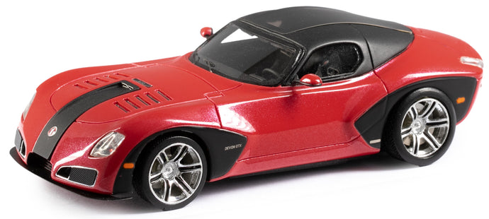 DEVON GTX - WITHOUT SPOILER 2010 RED BLACK 1:43