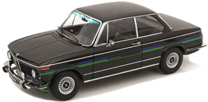 BMW 2002 ALPINA 2.SERIE 1974 sort/blå/grøn 1:12