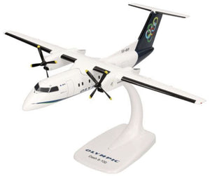 DE HAVILLAND Canada DHC-8-100 Olympic Air hvid/sort 1:100