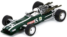 Indlæs billede til gallerivisning Cooper T86 #15 LODOVICO SCARFIOTTI SOUTH AFRICAN GP 1968 mørk grøn/hvid 1:43