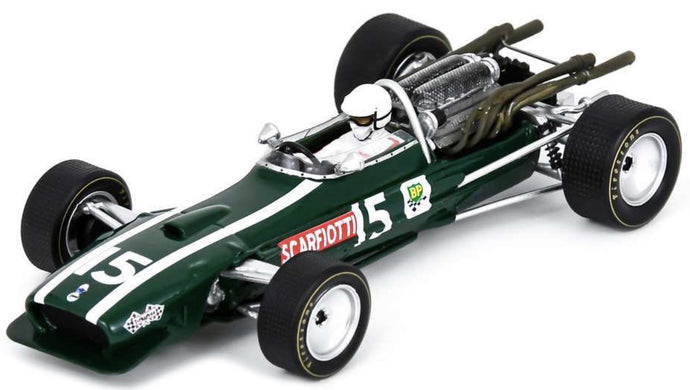 Cooper T86 #15 LODOVICO SCARFIOTTI SOUTH AFRICAN GP 1968 mørk grøn/hvid 1:43