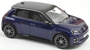 RENAULT 5 E-TECH 100% ELECTRIC 2025 MIDNIGHT BLUE BLACK 1:43