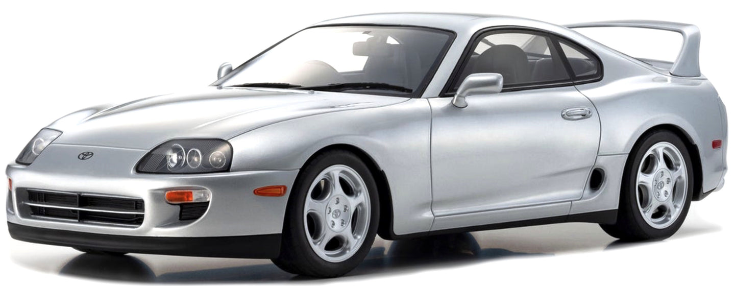 TOYOTA SUPRA MKIV (A80) COUPE 1993 SILVER 1:12