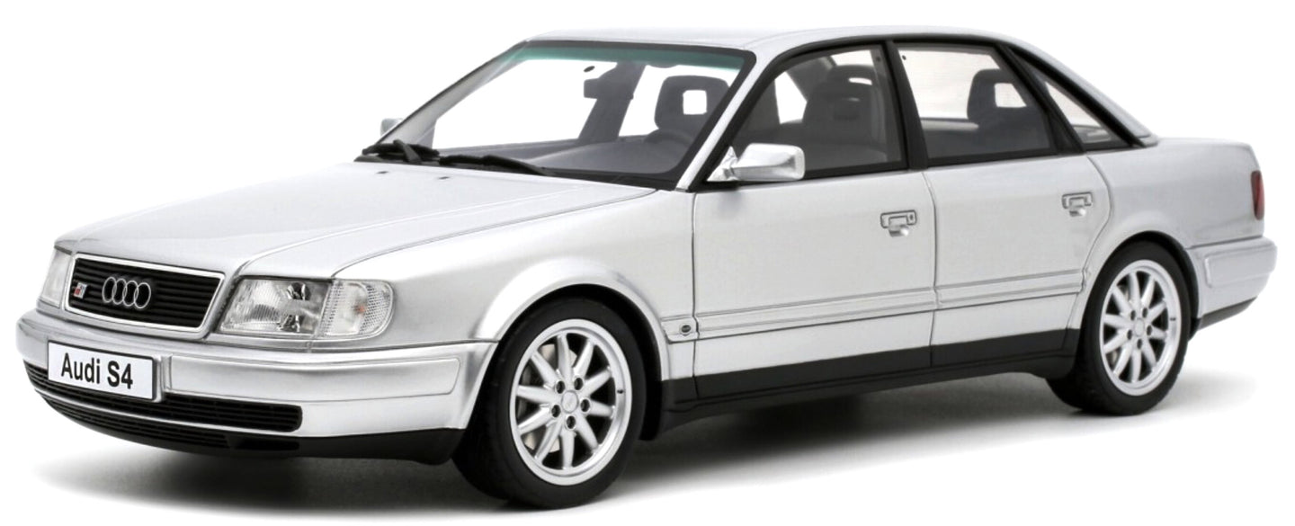 AUDI 100 S4 4.2L V8 1993 SILVER 1:18