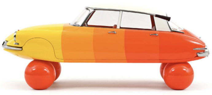 CITROËN DS 19 ON BALLS 1959 SHADES OF ORANGE 1:12