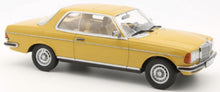 Indlæs billede til gallerivisning MERCEDES BENZ 280CE (C123) COUPE 1980 YELLOW 1:18