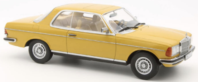 MERCEDES BENZ 280CE (C123) COUPE 1980 YELLOW 1:18