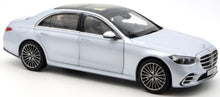Indlæs billede til gallerivisning MERCEDES-BENZ S-CLASS AMG-LINE 2021 BRILLANT SILVERn 1:18
