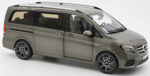 Indlæs billede til gallerivisning MERCEDES BENZ V-CLASS AMG LINE MINIBUS 2018 GREY MET 1:18
