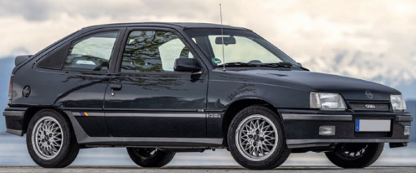 Opel KADETT GSi 1991 - HELMUT SCHMIDT sort metallic 1:18