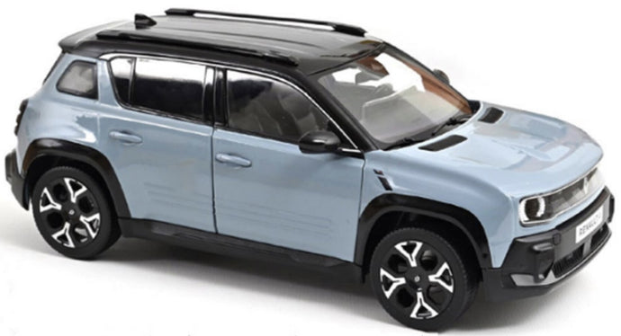 Renault 4 E-TECH 100% ELECTRIC 2025 lys blå metallic 1:18