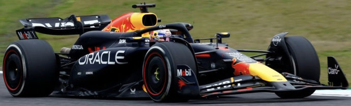 RED BULL F1 RB20 TEAM ORACLE RED BULL RACING N 1 WORLD CHAMPION WINNER JAPAN GP 2024 MAX VERSTAPPEN BLUE YELLOW RED 1:18