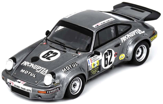 Porsche 911 CARRERA #62 BOURDILLAT/SOTTY/BERNARD 24H LE MANS 1977 grå metallic 1:43