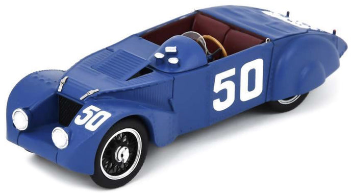 Chenard&walcker TANK #50 GLAZMANN/DE ZUNIGA 10th 24H LE MANS 1925 blå 1:43