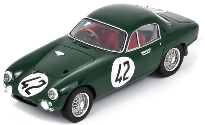 Lotus ELITE #42 ALLEN/BUXTON 24H LE MANS 1960 mørk grøn 1:43