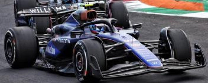 WILLIAMS FW46 F1 TEAM #43 FRANCO COLAPINTO ITALIAN GP 2024 (FC's First F1 Debut) mørk blå/sort 1:43