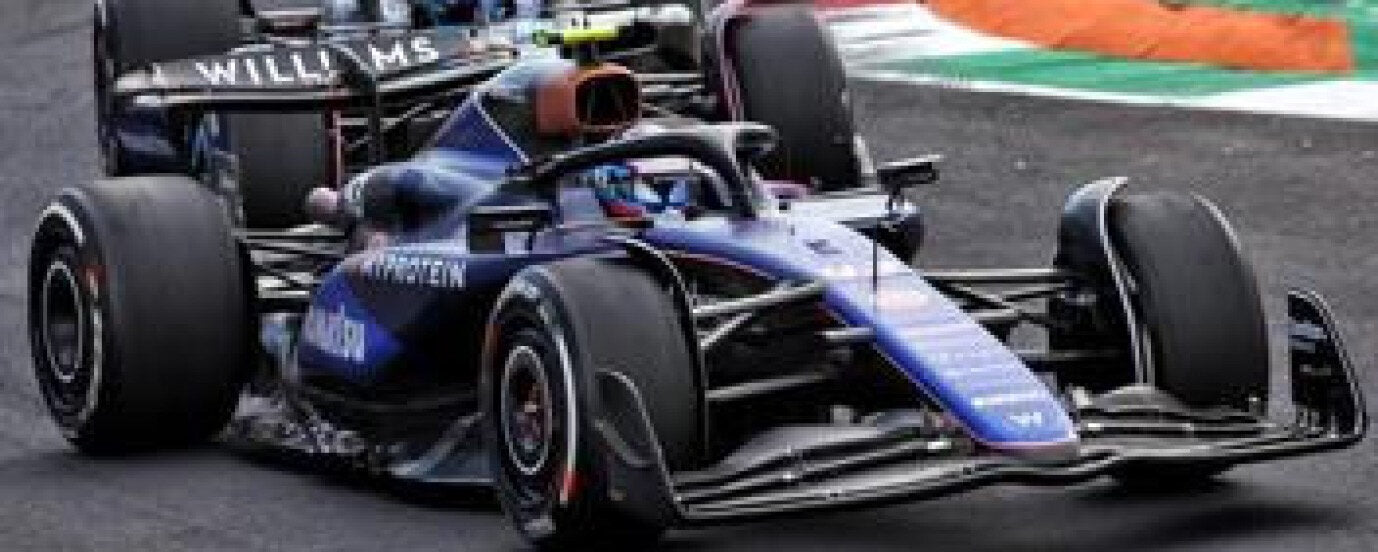 WILLIAMS FW46 F1 TEAM #43 FRANCO COLAPINTO ITALIAN GP 2024 (FC's First F1 Debut) mørk blå/sort 1:43