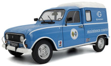 Indlæs billede til gallerivisning RENAULT R4L F4 VAN GORDINI SERVICE 1976 BLUE/WHITE 1:18