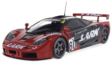 Indlæs billede til gallerivisning McLAREN F-1 GTR 6.1L V12 TEAM LARK N 60 JGTC SEASON 1996 RALF SCHUMACHER - NAOKI HATTORI RED BLACK 1:18